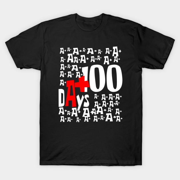 100 days of school T-Shirt by DELLA73